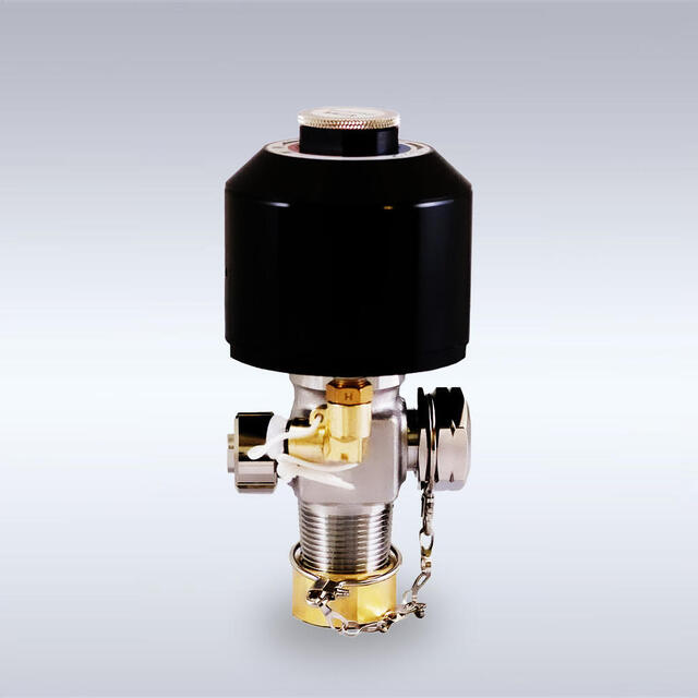 クリーン仕様 PASC-55L型 アクチュエーター搭載 ステンレス製自動弁