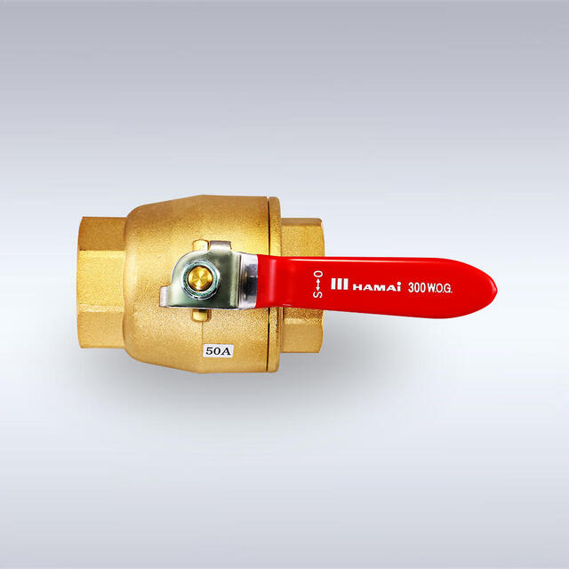 HBS-50型 フルボア 黄銅製ボールバルブ（10A～50A）